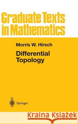 Differential Topology Morris W. Hirsch 9780387901480 Springer