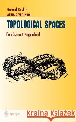 Topological Spaces: From Distance to Neighborhood Buskes, Gerard 9780387949949 Springer