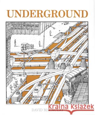 Underground David Macaulay 9780395340653 Houghton Mifflin Company