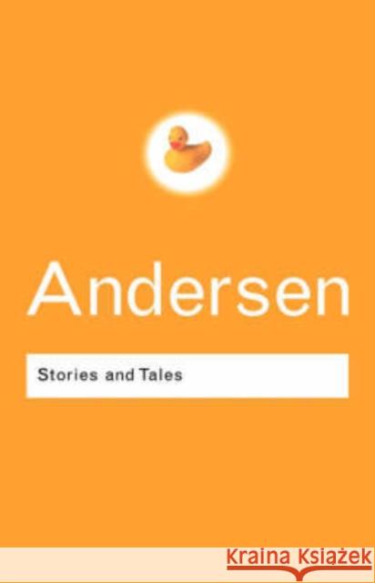 Stories and Tales Hans Christian Andersen 9780415285971 Routledge