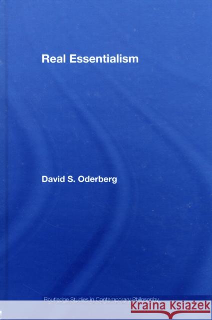 Real Essentialism David Oderberg 9780415323642 Routledge