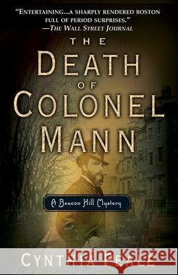 The Death of Colonel Mann Cynthia Peale 9780440613985 Dell Publishing Company