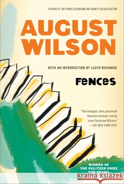 Fences August Wilson Lloyd Richards 9780452264014 Penguin Books Ltd