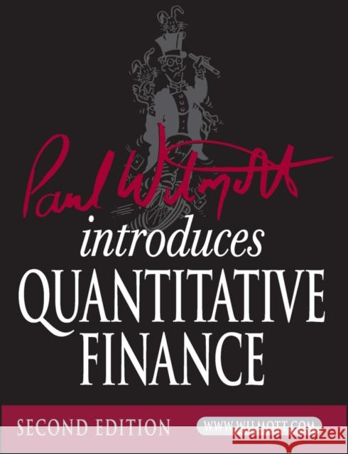 Paul Wilmott Introduces Quantitative Finance [With CDROM] Wilmott, Paul 9780470319581 John Wiley & Sons