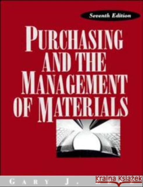 Purchasing and the Management of Materials Gary Zenz Zenz                                     George H. Thompson 9780471549833 John Wiley & Sons