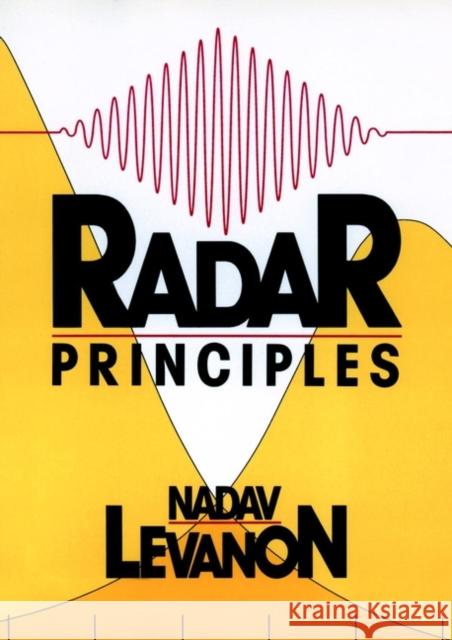 Radar Principles Nadav Levanon Levanon 9780471858812 Wiley-Interscience