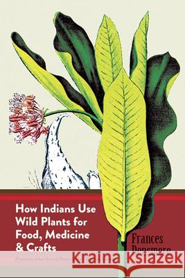 How Indians Use Wild Plants for Food, Medicine & Crafts Densmore, Frances 9780486230191 Dover Publications