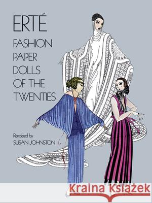 Erte Fashion Paper Dolls of the Twenties Erte 9780486236278 Dover Publications Inc.