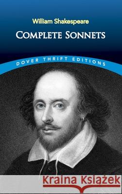 Sonnets William Shakespeare 9780486266862 Dover Publications