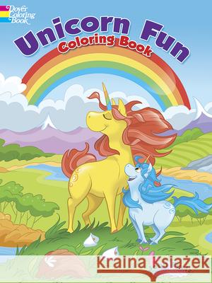 Unicorn Fun Coloring Book John Kurtz 9780486781969 Dover Publications