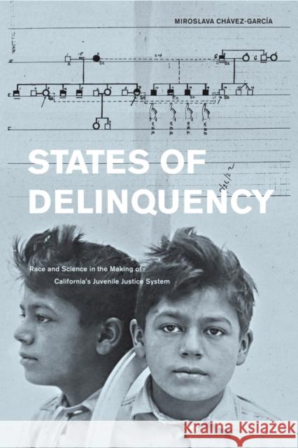 States of Delinquency: Race and Science in the Making of California's Juvenile Justice Systemvolume 35 Chavez-Garcia, Miroslava 9780520271722 0