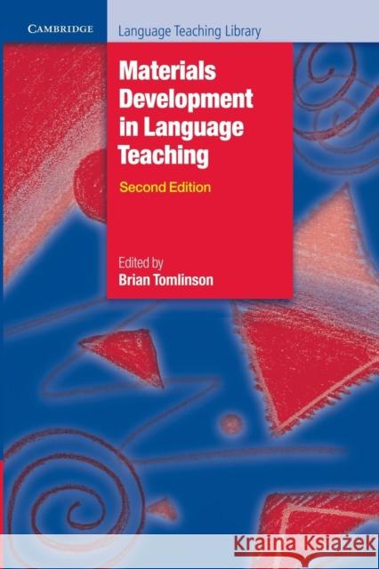 Materials Development in Language Teaching Brian Tomlinson 9780521157049 0