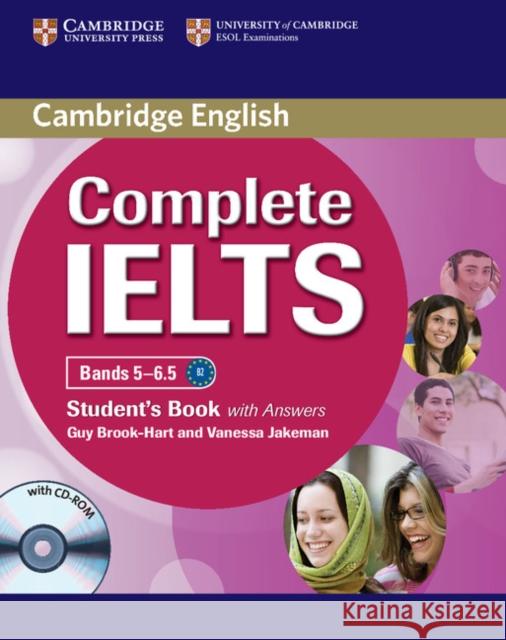 Complete IELTS Bands 5–6.5 Student's Book with Answers with CD-ROM Vanessa Jakeman 9780521179485 Cambridge University Press