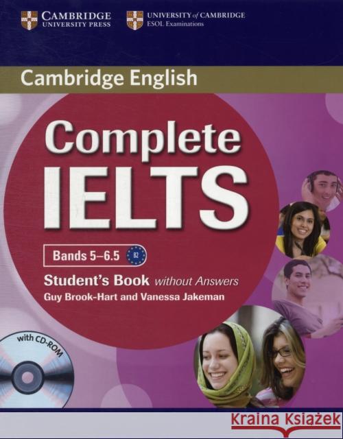 Complete IELTS Bands 5-6.5 Student's Book without Answers with CD-ROM Vanessa Jakeman 9780521179492 Cambridge University Press