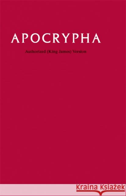 Apocrypha-KJV Cambridge University Press 9780521506748 Cambridge University Press