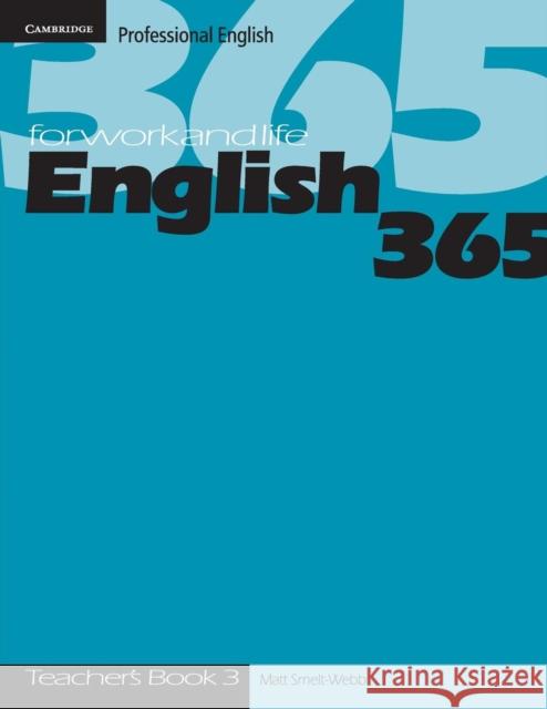 English365 3 Teacher's Book Steve Flinders Bob Dignen Simon Sweeney 9780521549172 Cambridge University Press