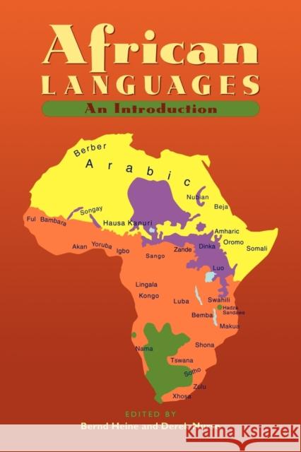 African Languages: An Introduction Heine, Bernd 9780521666299 Cambridge University Press