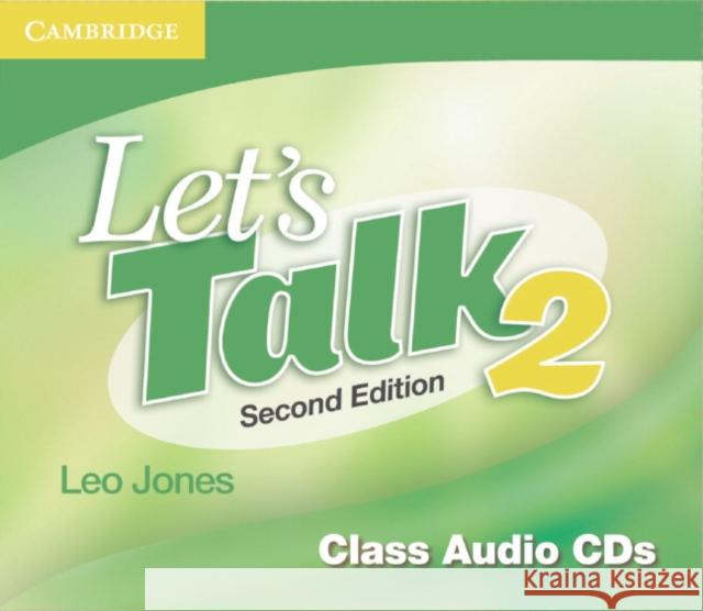 Let's Talk Class Audio CDs 2 Jones Leo 9780521692861 Cambridge University Press