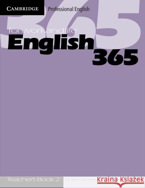 English365 2 Teacher's Guide Bob Dignen Steve Flinders Simon Sweeney 9780521753685 Cambridge University Press