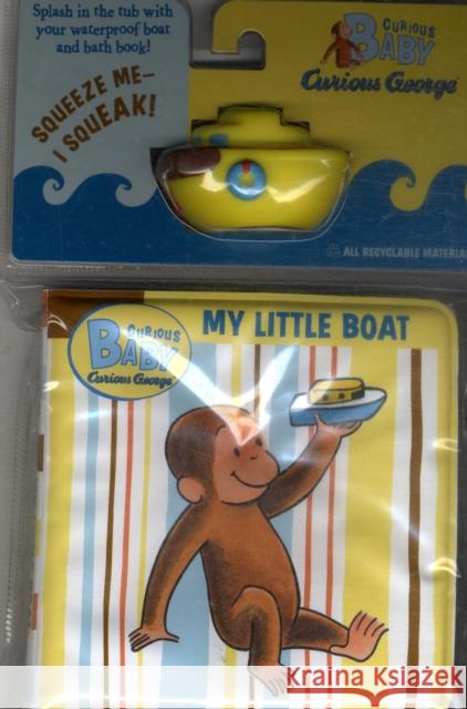 Curious Baby: My Little Bath Book & Toy Boat [With Boat] Rey, H. A. 9780547215419 Houghton Mifflin Company