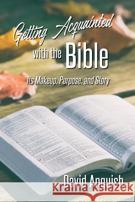 Getting Acquainted with the Bible: Its Makeup, Purpose, and Story David Anguish 9780578434278 Carchlex Books