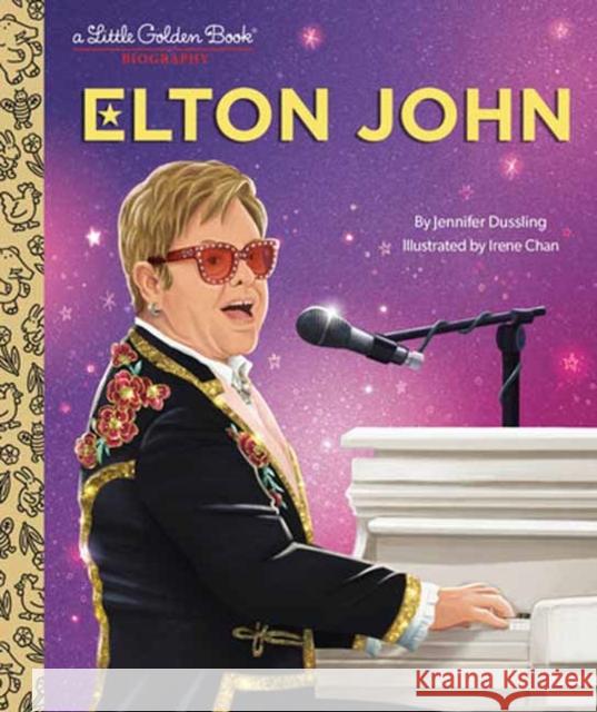 Elton John: A Little Golden Book Biography  9780593647301 