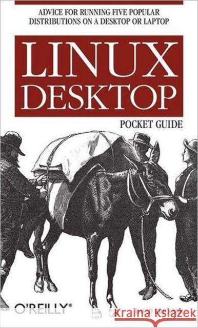 Linux Desktop Pocket Guide: Advice for Running Five Popular Distributions on a Desktop or Laptop Brickner, David 9780596101046 O'Reilly Media