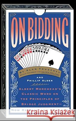 On Bidding Alan Truscott, Phillip Alder 9780671664633 Simon & Schuster