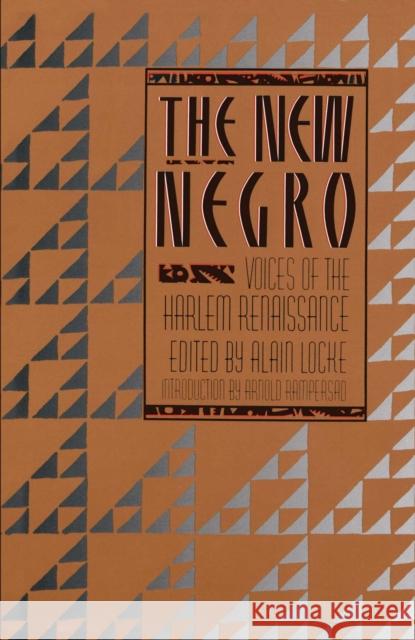 The New Negro LOCKE 9780684838311 Simon & Schuster