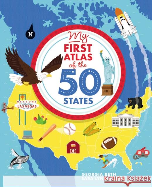 My First Atlas of the 50 States Heidi Fiedler Sara Lynn Cramb 9780711242890 QEB Publishing