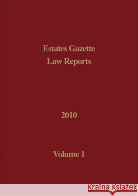 EGLR 2010 Volume 1 Marshall, Hazel 9780728205802 Estates Gazette