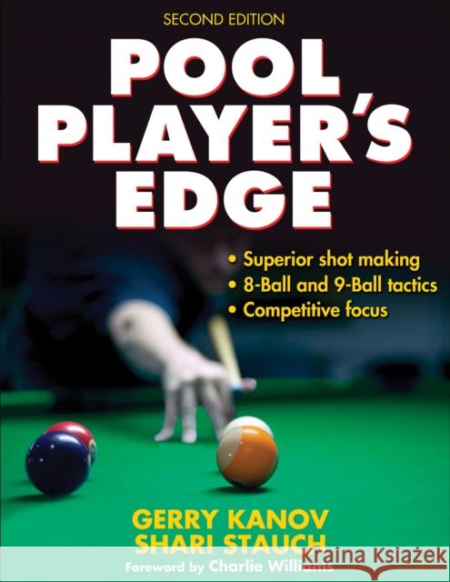 Pool Player's Edge Gerry Kanov Shari Stauch 9780736087254 Human Kinetics Publishers