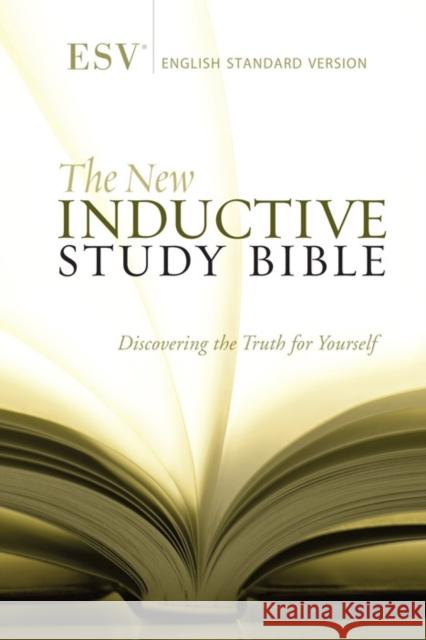 New Inductive Study Bible-ESV  9780736947008 Harvest House Publishers