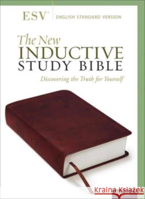 The New Inductive Study Bible Milano Softone (Esv, Burgundy) Precept Ministries International 9780736979214 Harvest House Publishers