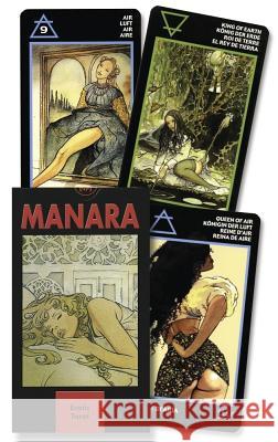 Manara Erotic Tarot Manara, Milo 9780738700229 Llewellyn Publications