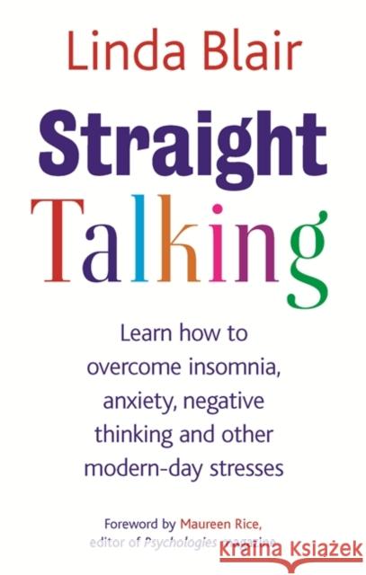 Straight Talking Blair, Linda 9780749929558 PIATKUS BOOKS