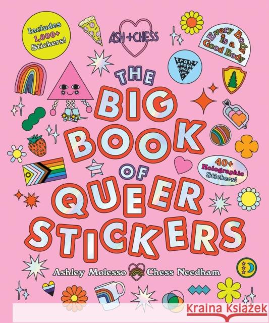 The Big Book of Queer Stickers: Includes 1,000+ Stickers! Chess Needham 9780762484409 RP Studio