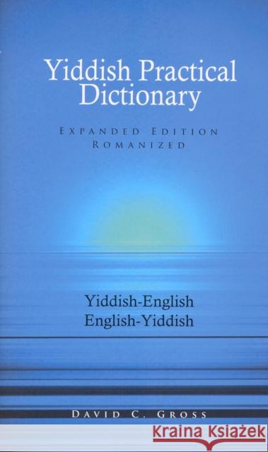 English-Yiddish/Yiddish-English Practical Dictionary (Expanded Romanized Edition) David C. Gross 9780781804394 Hippocrene Books