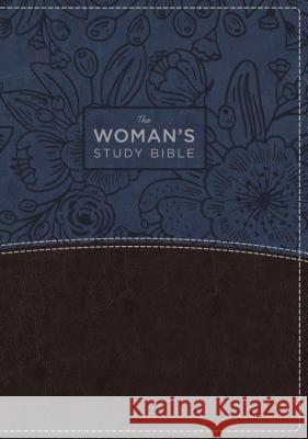NIV, the Woman's Study Bible, Imitation Leather, Blue/Brown, Full-Color: Receiving God's Truth for Balance, Hope, and Transformation Dorothy Kelley Patterson 9780785215110 Thomas Nelson