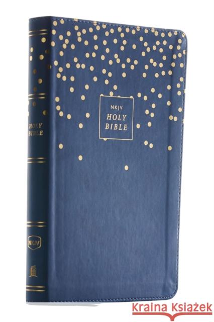 Nkjv, Thinline Bible Youth Edition, Leathersoft, Blue, Red Letter Edition, Comfort Print Thomas Nelson 9780785225805 Thomas Nelson