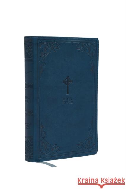 Nrsv, Catholic Bible, Gift Edition, Leathersoft, Teal, Comfort Print: Holy Bible  9780785230410 Catholic Bible Press