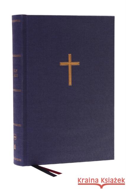 NKJV, Single-Column Wide-Margin Reference Bible, Cloth over Board, Blue, Red Letter, Comfort Print: Holy Bible, New King James Version Thomas Nelson 9780785294542 Thomas Nelson Publishers