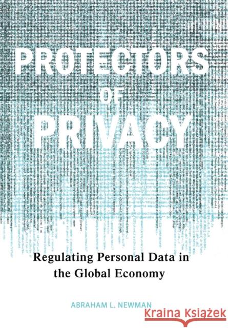 Protectors of Privacy Newman, Abraham L. 9780801445491 Cornell University Press