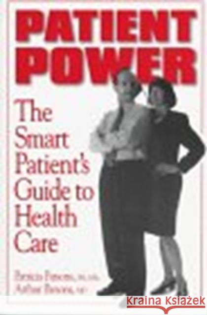 Patient Power -OS Patricia Parsons Arthur Parsons 9780802071866 University of Toronto Press