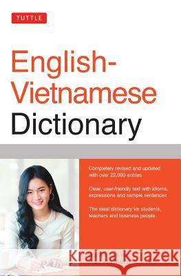 Tuttle English-Vietnamese Dictionary Nguyen Dinh Hoa Phan Van Giuong 9780804846721 Tuttle Publishing