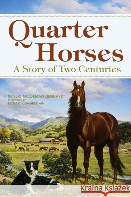 Quarter Horses: A Story of Two Centuries Robert Moorman Denhardt Richard Chamberlain 9780806122854 University of Oklahoma Press