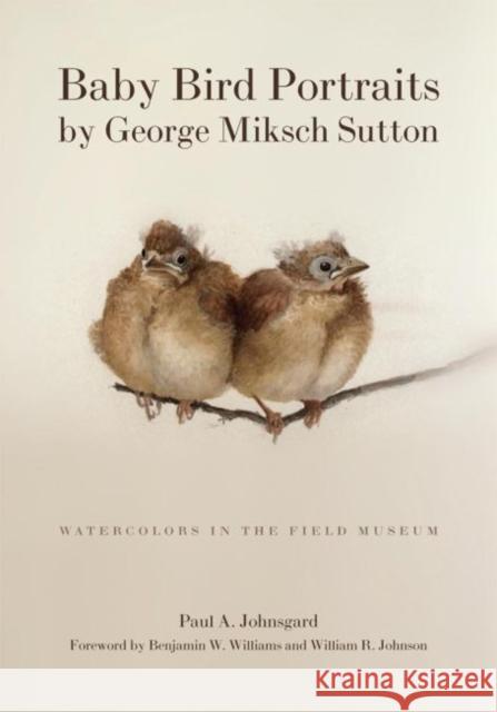Baby Bird Portraits by George Miksch Sutton: Watercolors in the Field Museum Paul A. Johnsgard 9780806137698 University of Oklahoma Press
