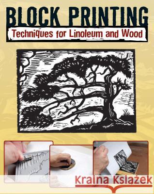 Block Printing: Techniques for Linoleum and Wood Allison, Sandy 9780811706018 Stackpole Books
