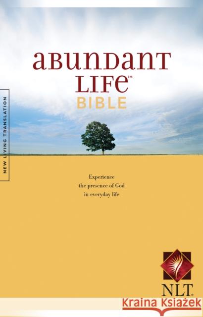 Abundant Life Bible-Nlt Tyndale 9780842384926 Tyndale House Publishers