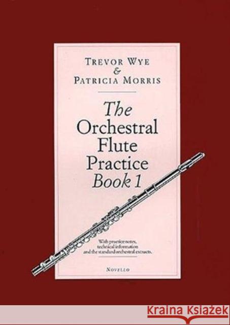 The Orchestral Flute Practice Book 1 Trevor Wye, Patricia Morris 9780853608066 Novello & Co Ltd